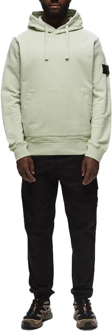 Stone Island groene hoodie Groen