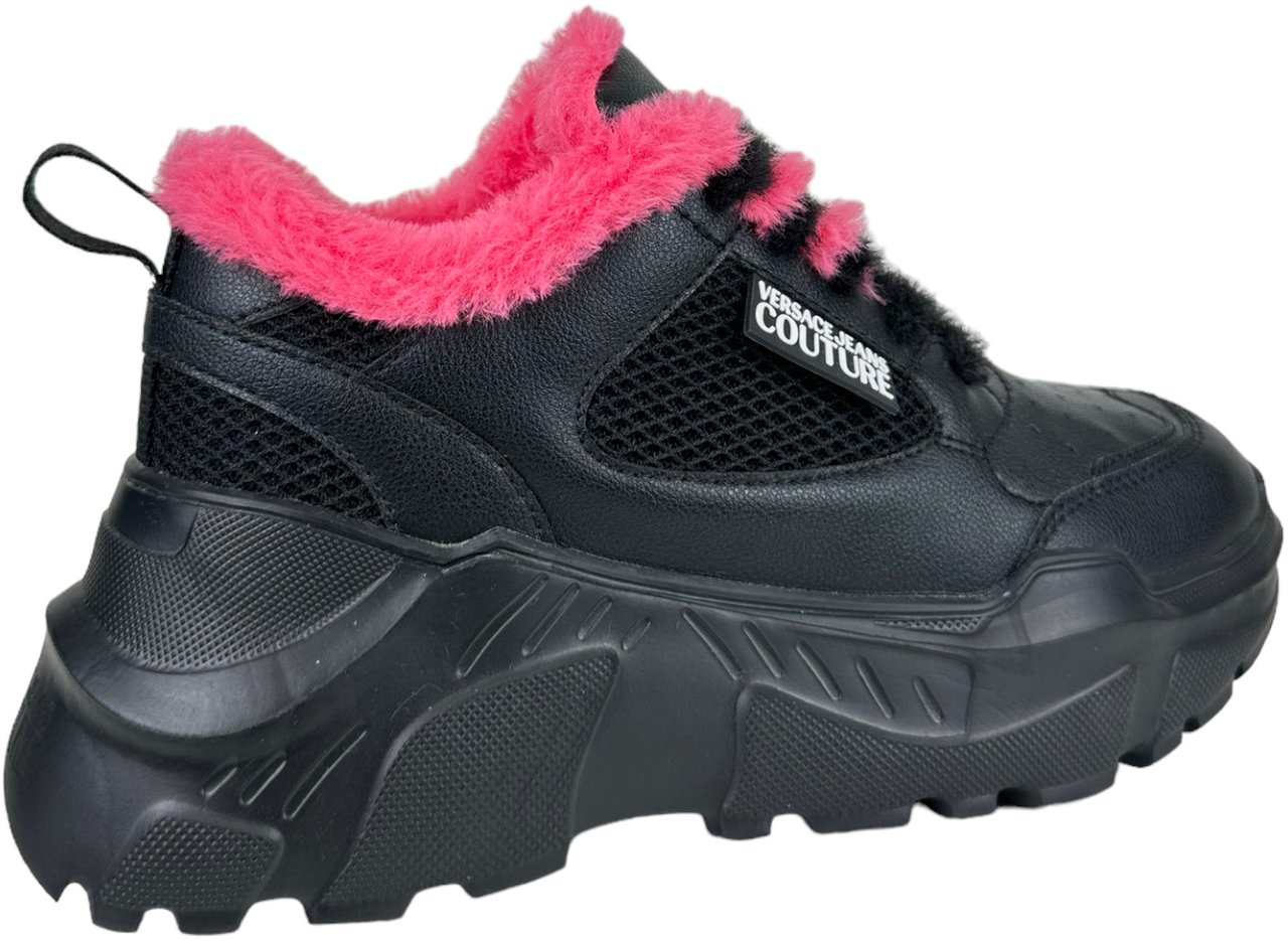 Versace Jeans Couture Dames Sneaker Zwart Zwart