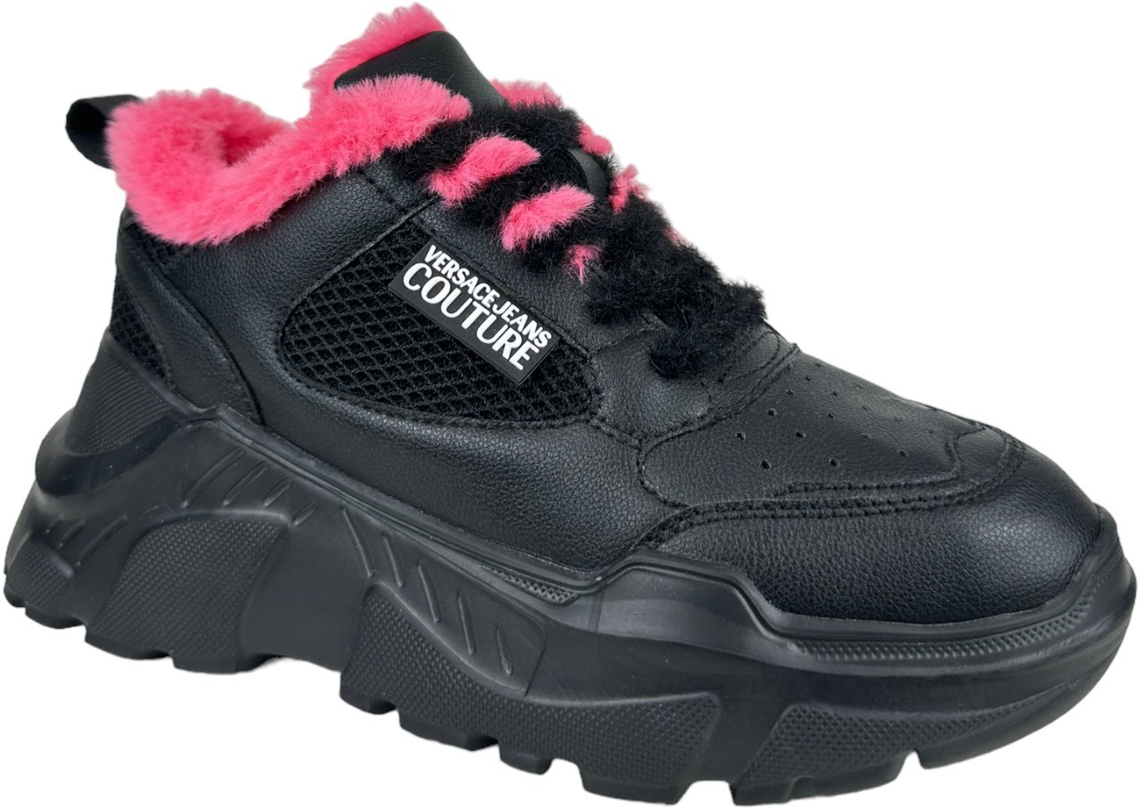 Versace Jeans Couture Dames Sneaker Zwart Zwart