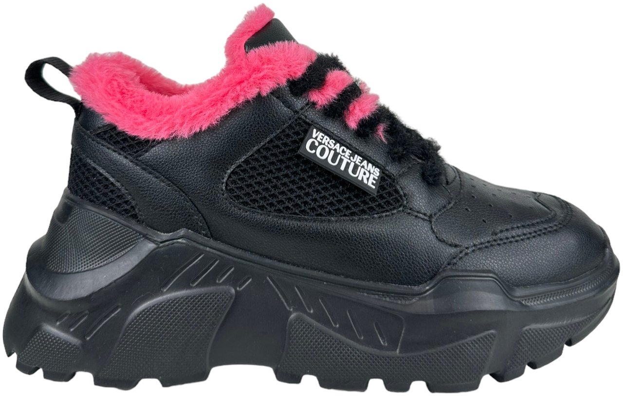 Versace Jeans Couture Dames Sneaker Zwart Zwart