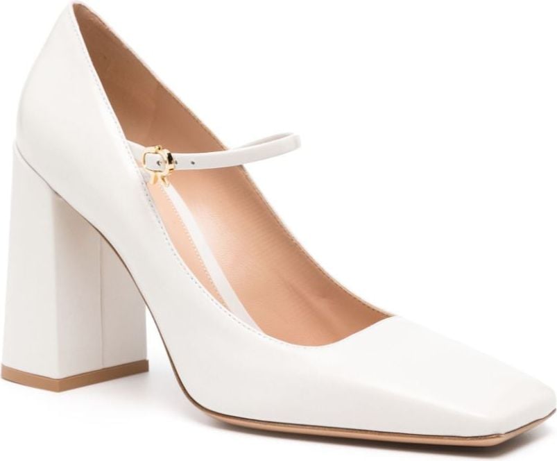 Gianvito Rossi With Heel White Wit
