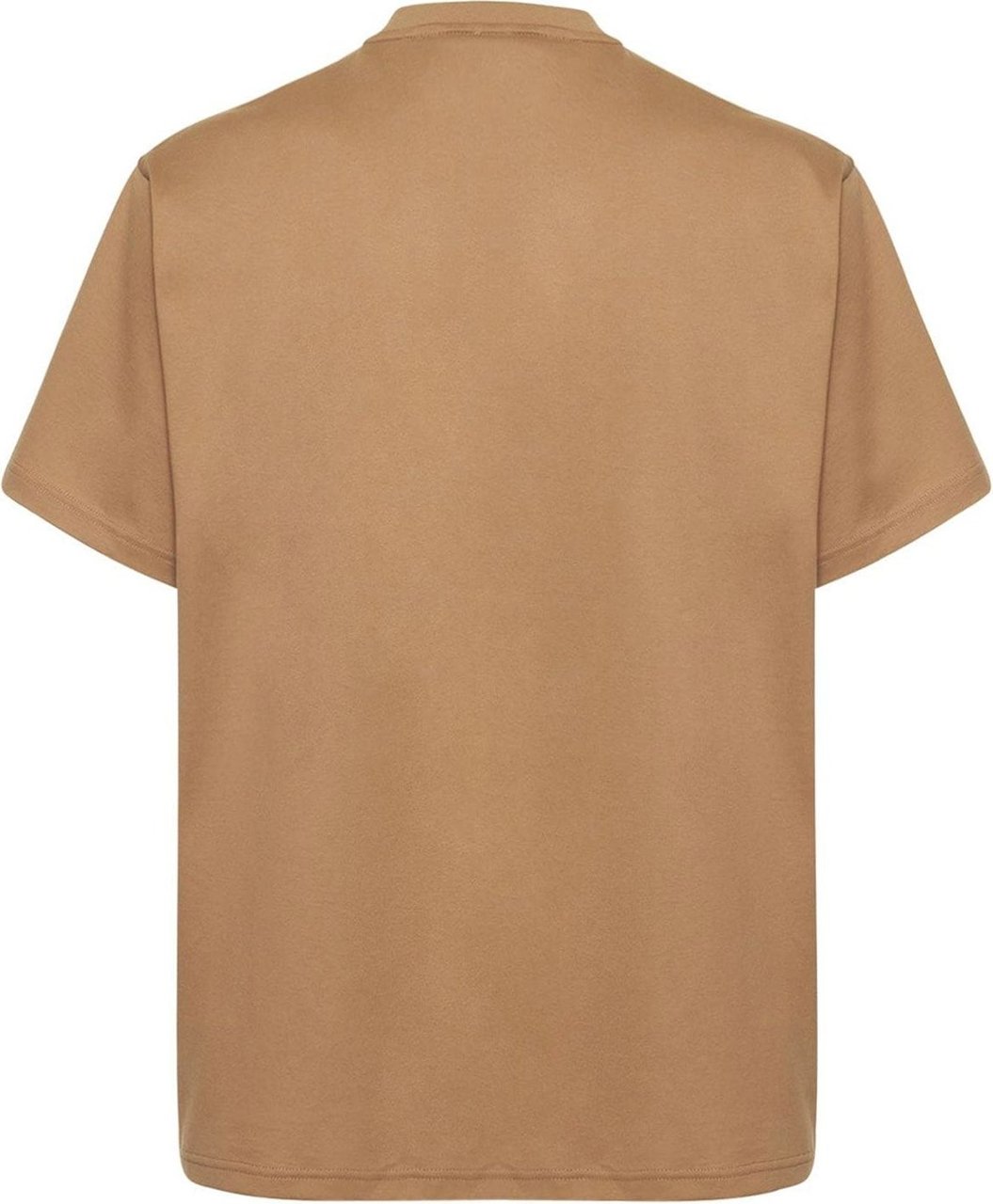 Burberry Cotton t-shirt with logo print. This product contains organic cotton Bruin