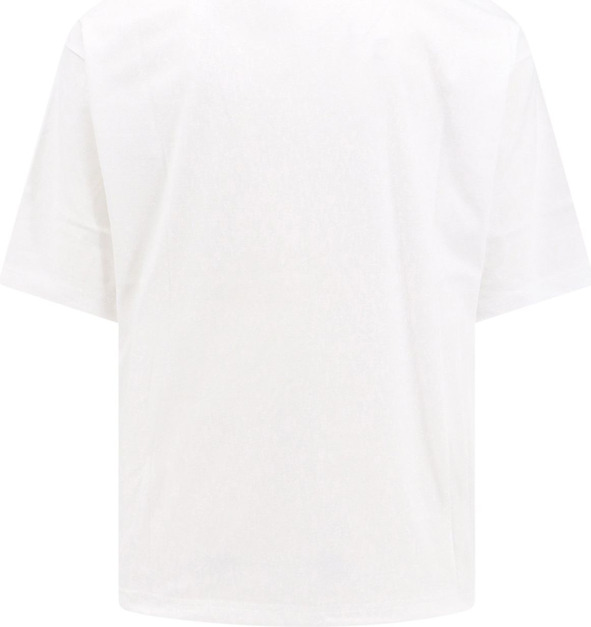 Lanvin Cotton t-shirt with embroidered logo Wit