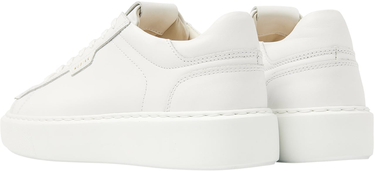 Nubikk Vince Tora | Witte Sneakers voor Dames Bruin