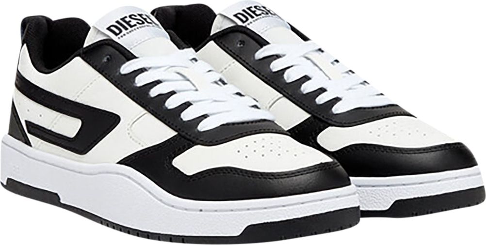 Diesel Sneaker S-Ukiyo V2 Low Bianco-Nera Zwart