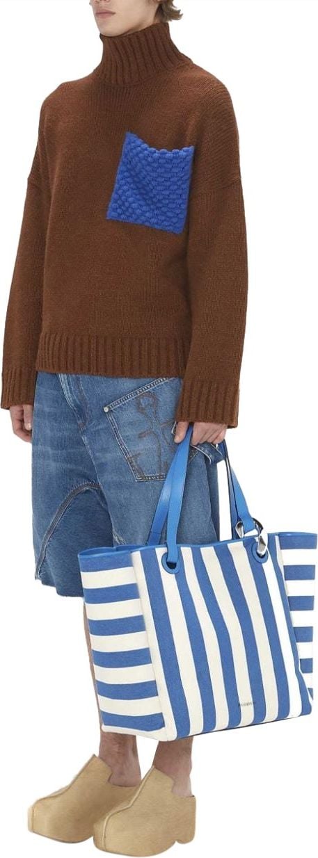 J.W. Anderson grand sac cabas carrier Blauw