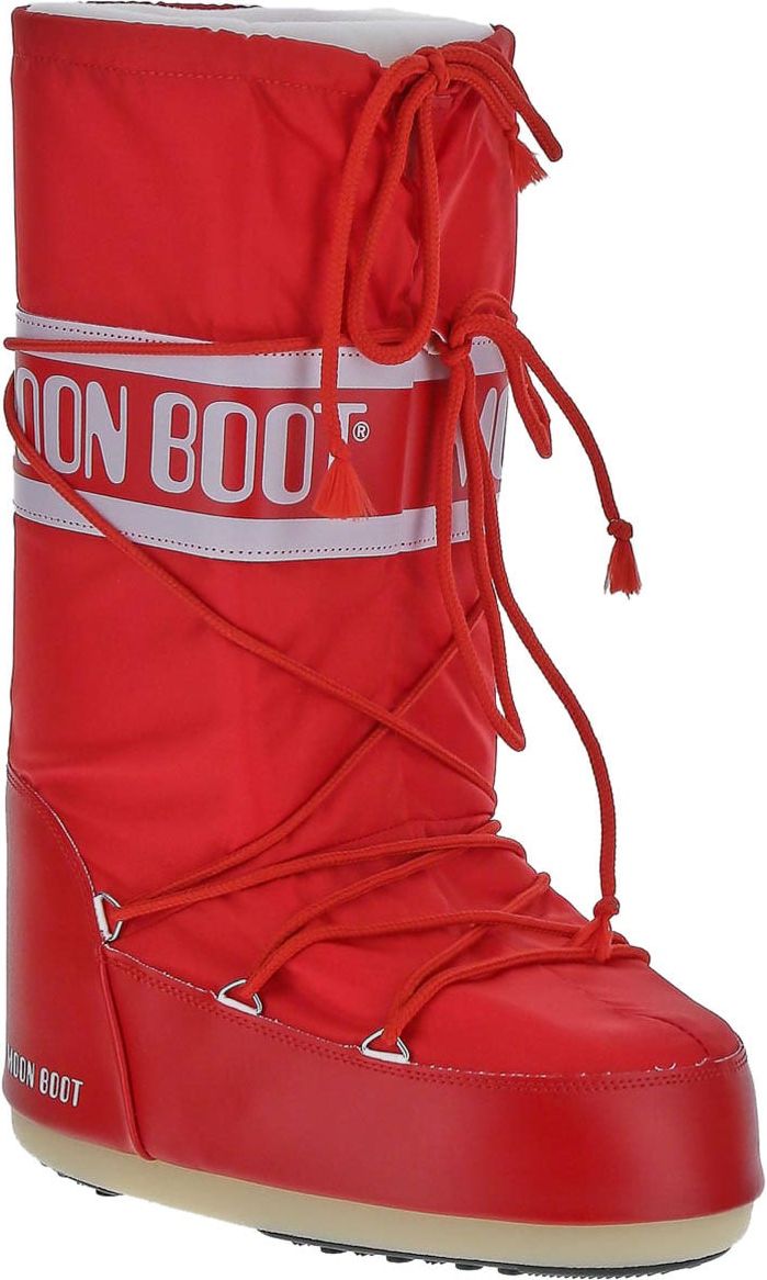 Moon Boot Icon Nylon Boots Rood