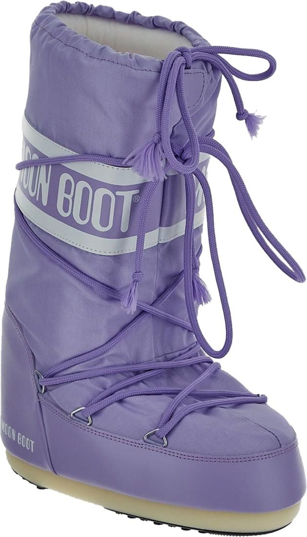 Moon Boot Icon Nylon Boots Paars
