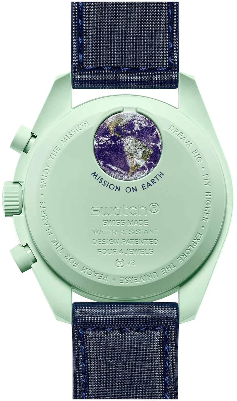 Swatch Swatch x Omega Bioceramic Moonswatch Mission to Earth Divers