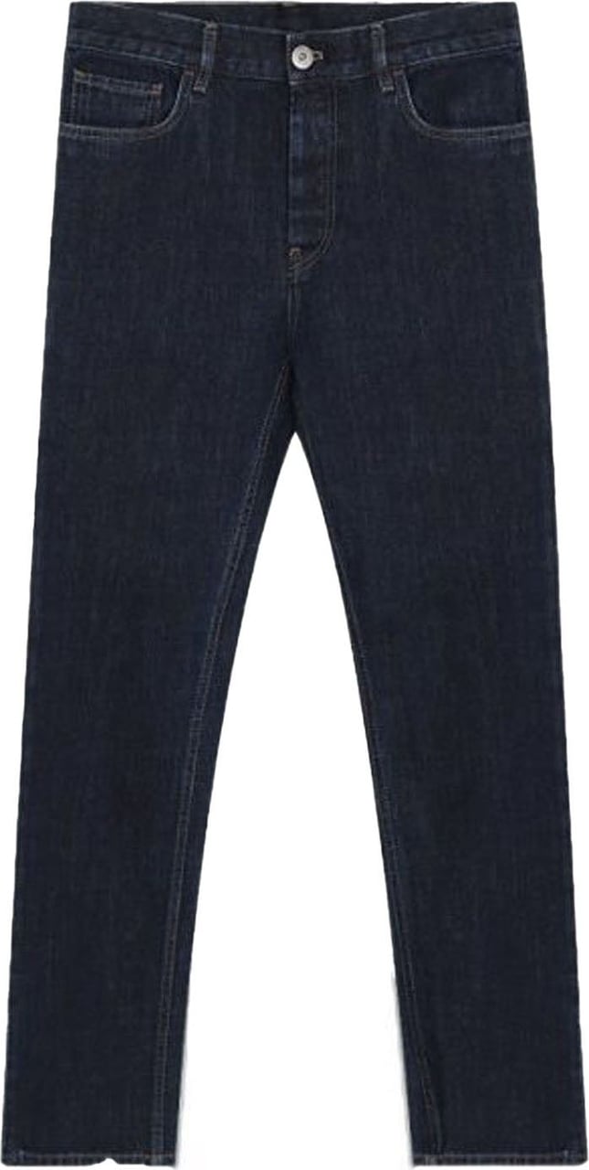 Prada Prada Cotton Denim Jeans Blauw