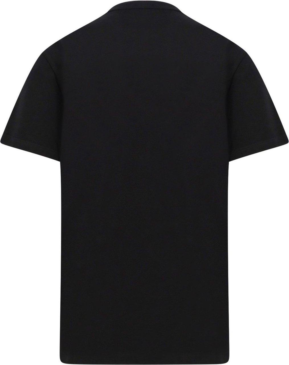 Alexander McQueen Cotton t-shirt with Crystal Skull print Zwart