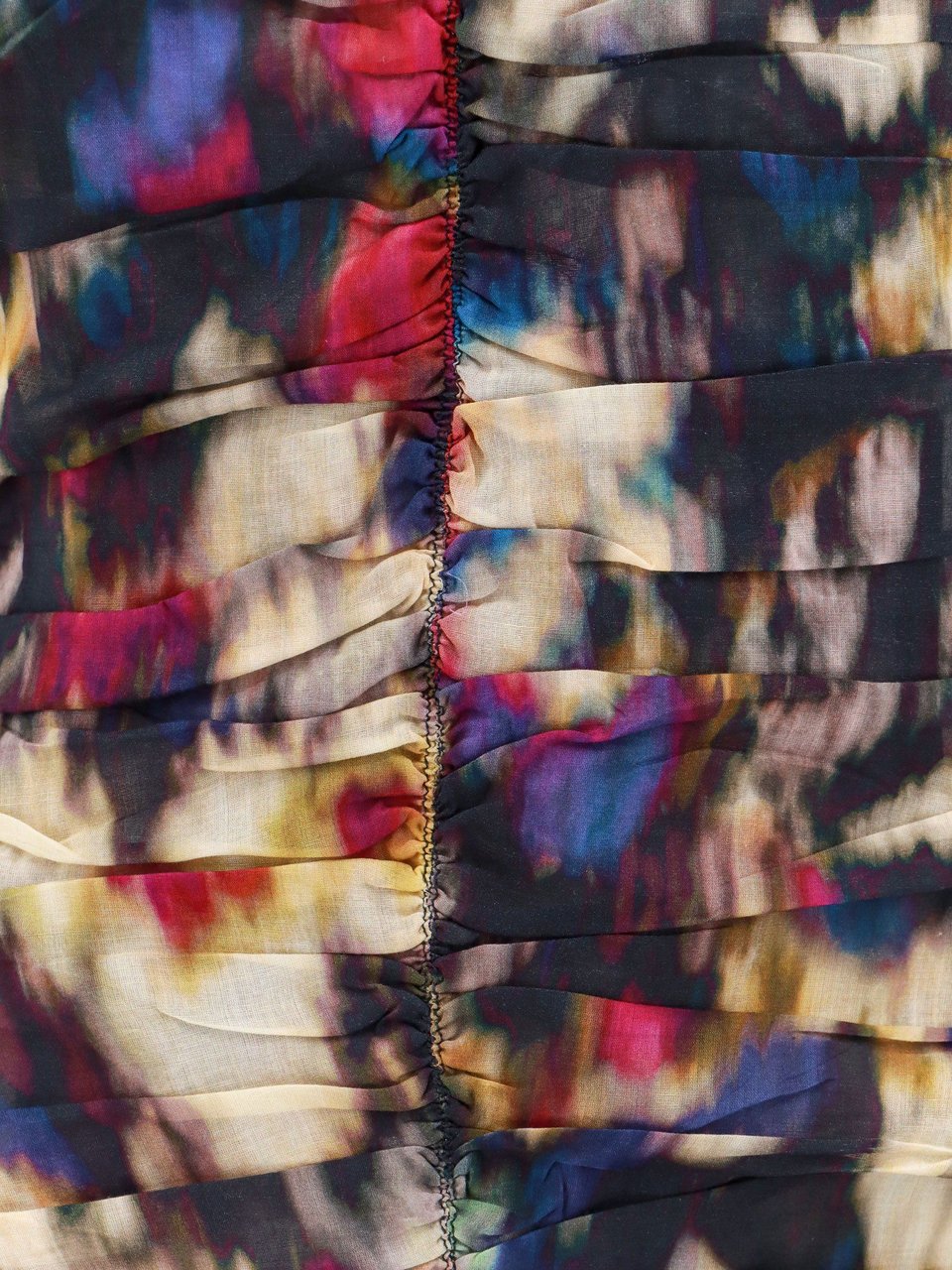 Isabel Marant Biologic cotton dress with multicolor print Divers