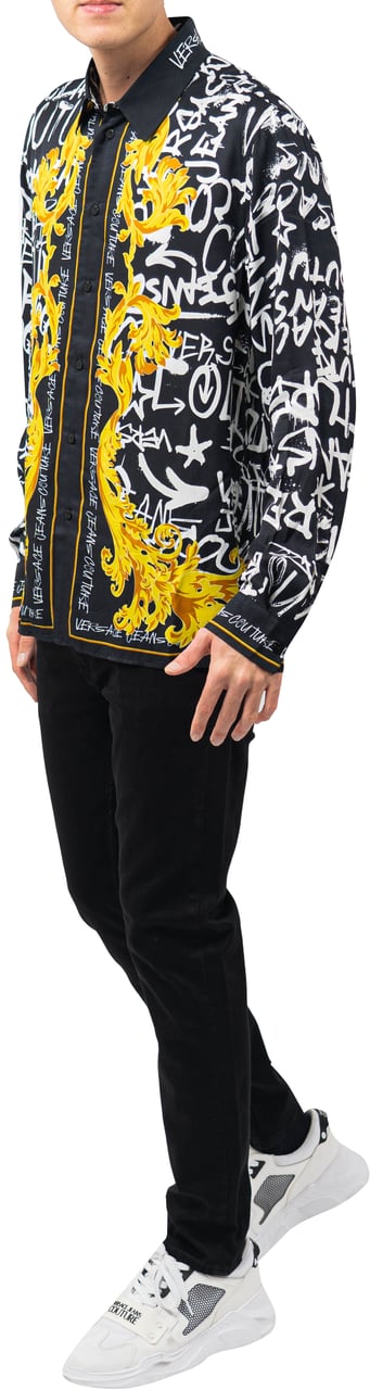 Versace Jeans Couture 5 Tasche Broek Zwart