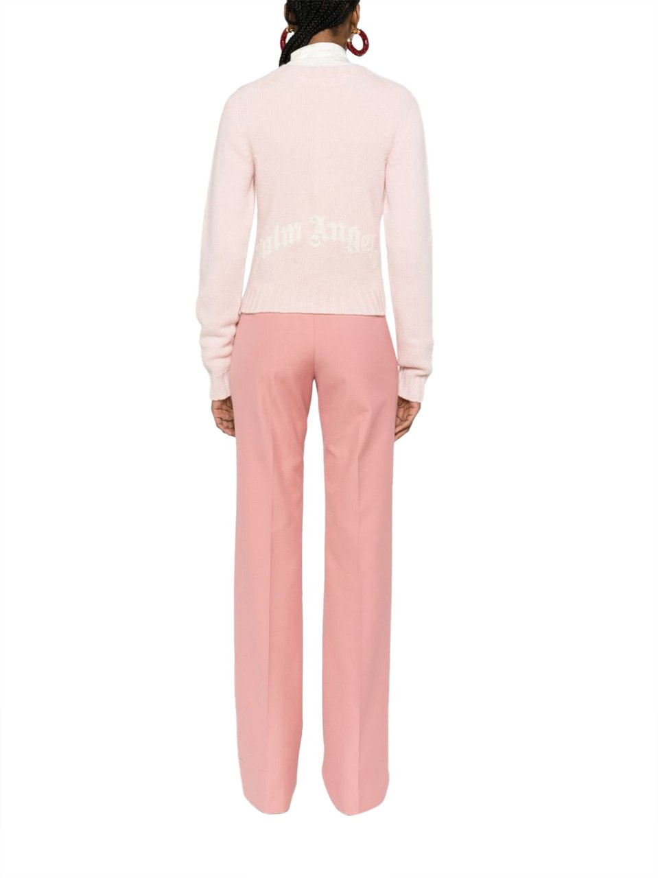 Palm Angels Palm Angels Pink wool blend sweater Roze