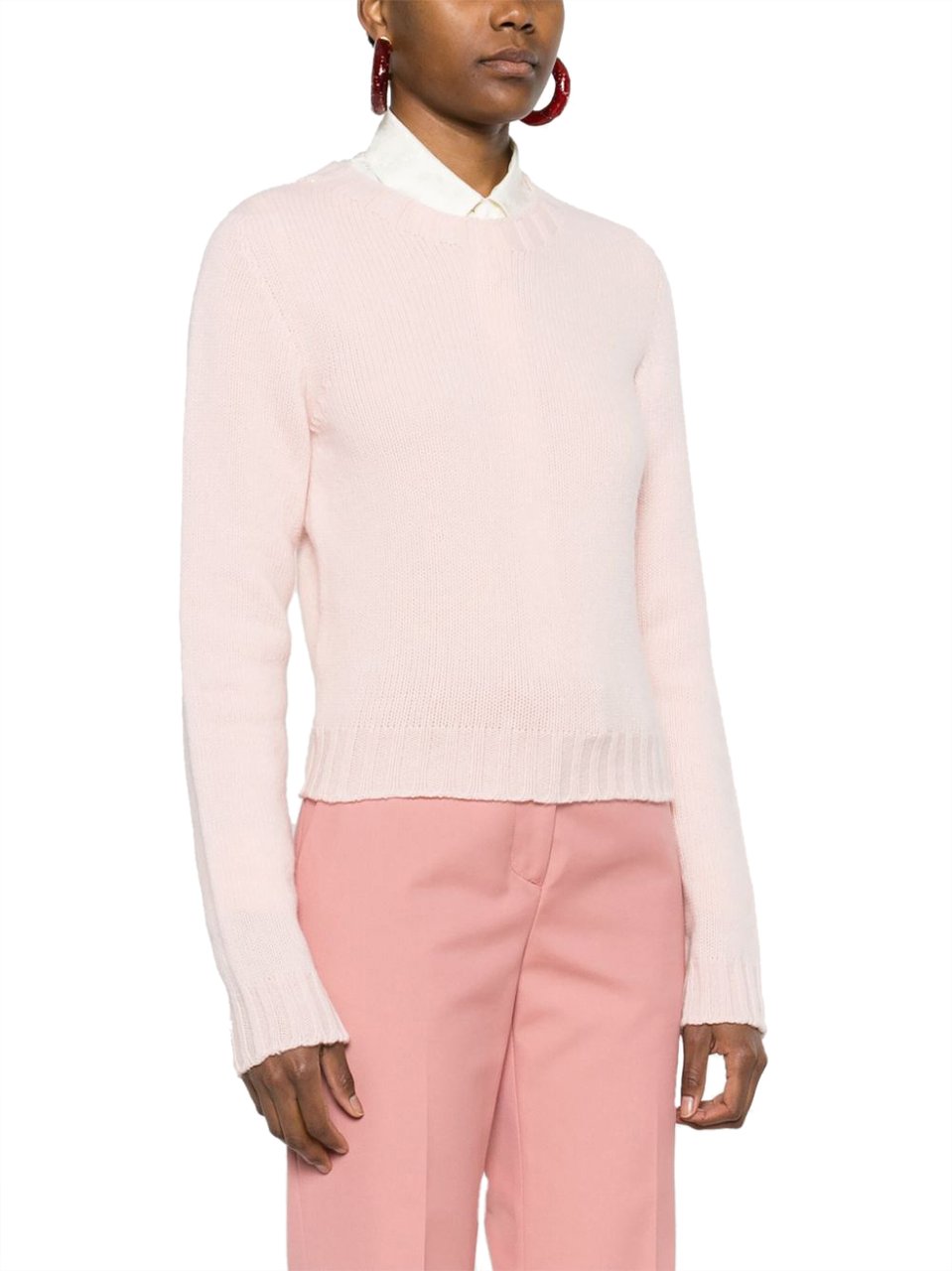 Palm Angels Palm Angels Pink wool blend sweater Roze