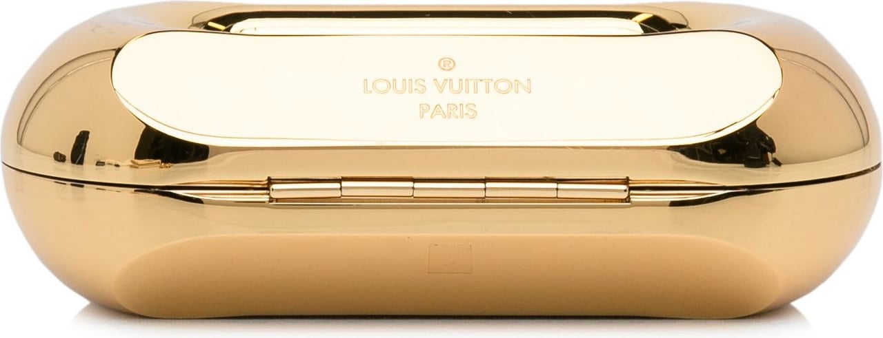 Louis Vuitton Minaudiere Shell Clutch Goud