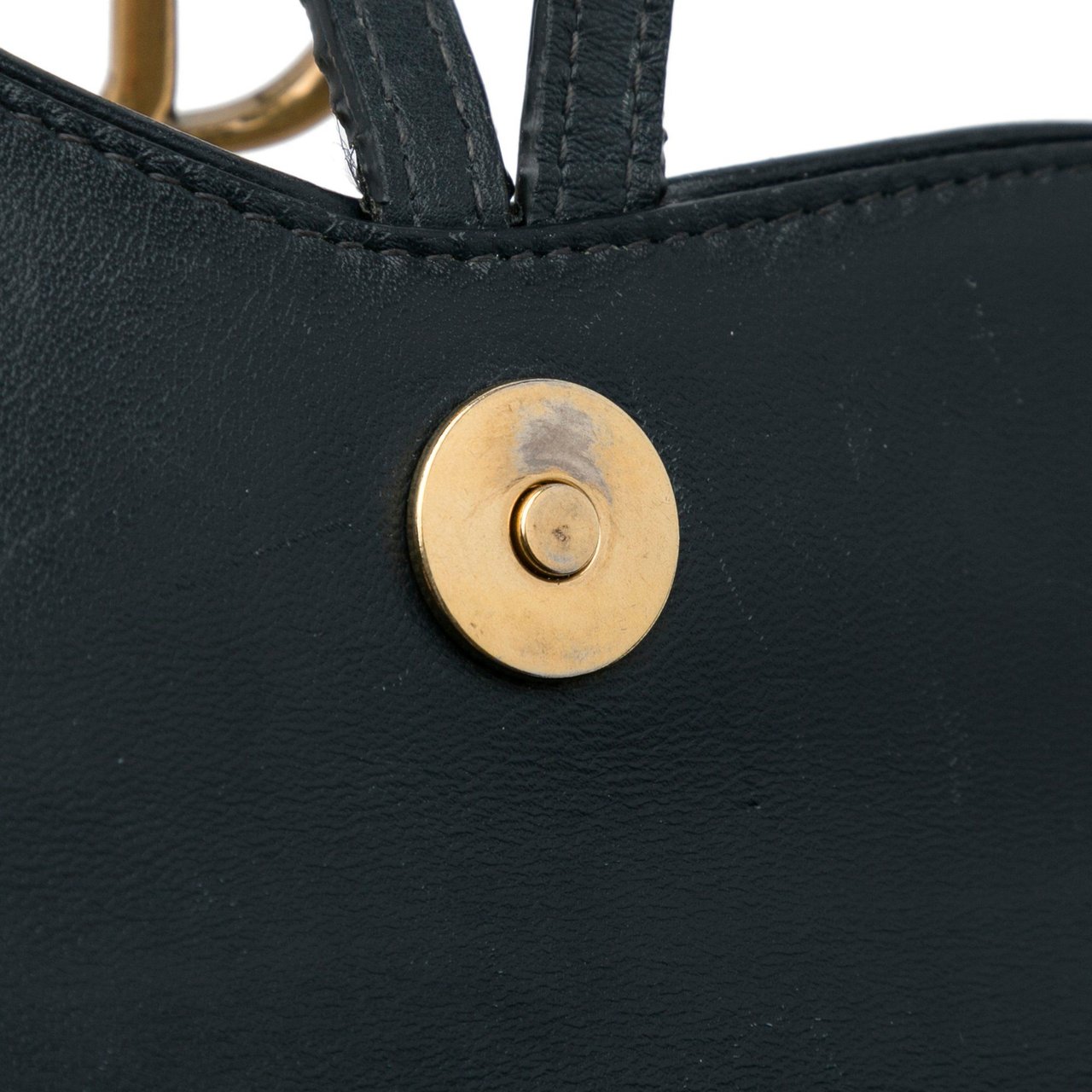 Dior Dior Oblique Saddle Belt Bag Blauw