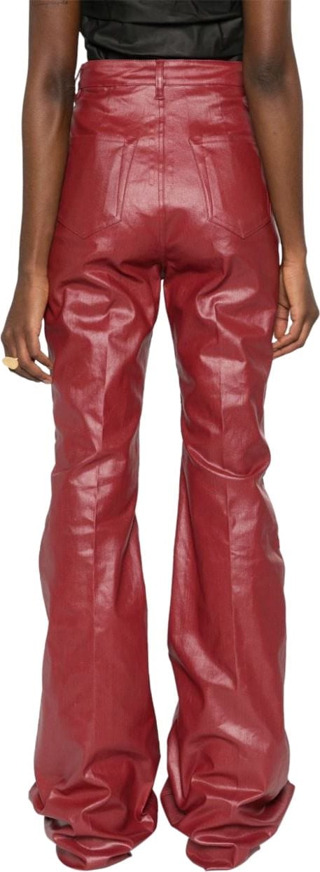 Rick Owens Trousers Red Rood
