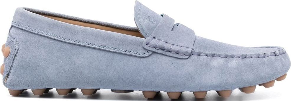 Tod's Flat Shoes Clear Blue Blauw