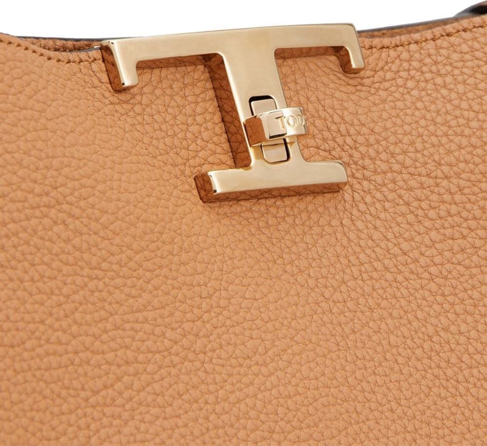 Tod's Bags Leather Brown Bruin