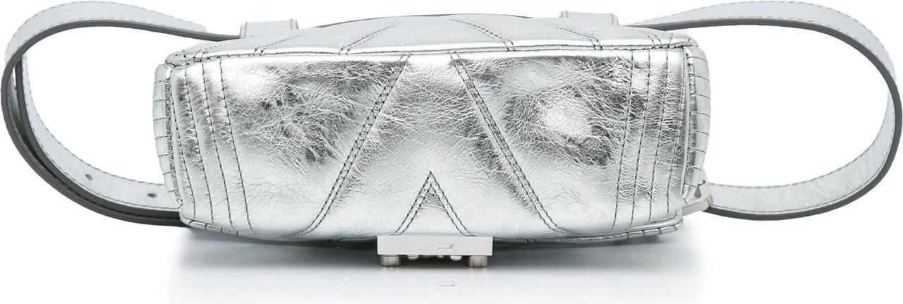 MCM Metallic Patricia Belt Bag Zilver