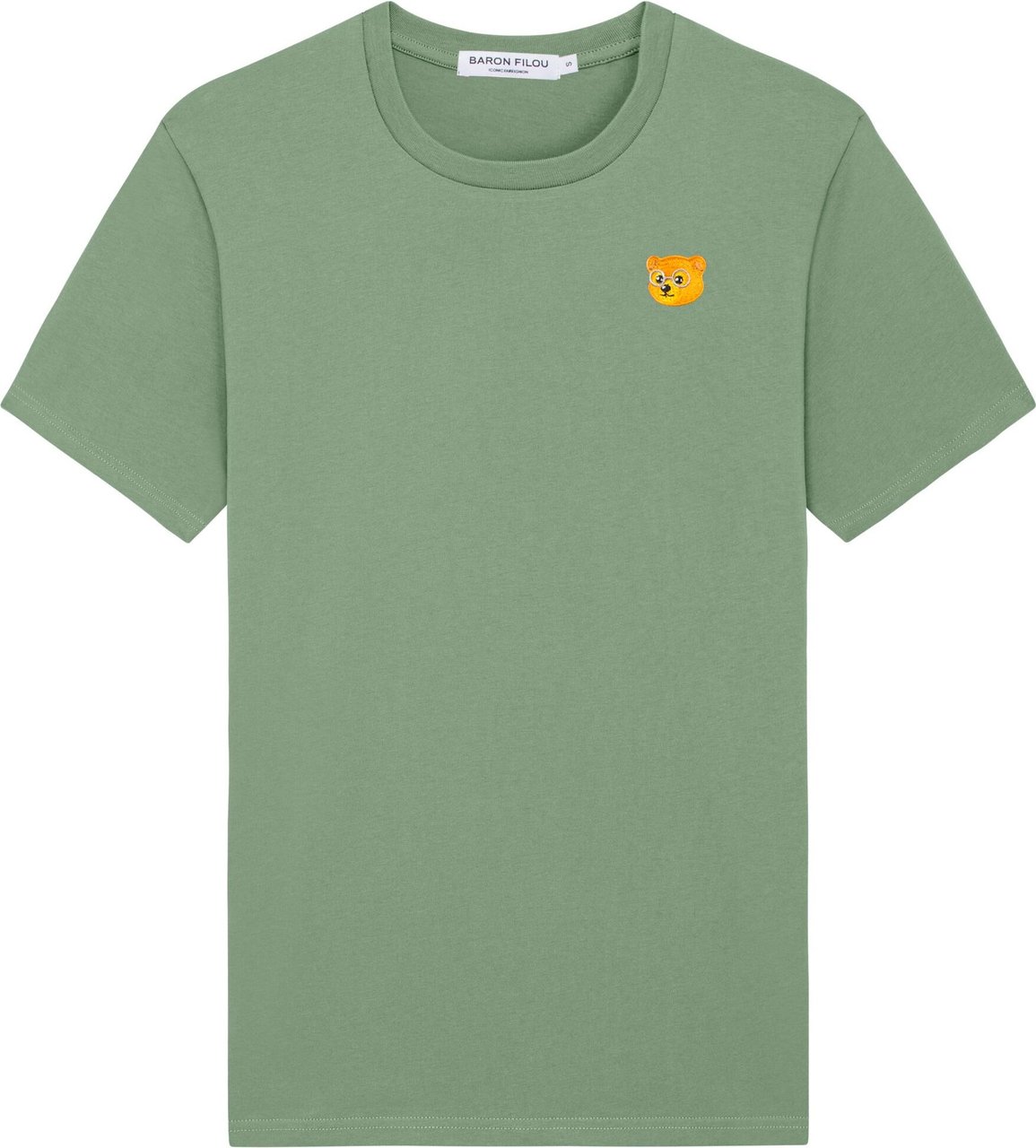 Baron Filou Essential T-Shirt, pure aloe Groen