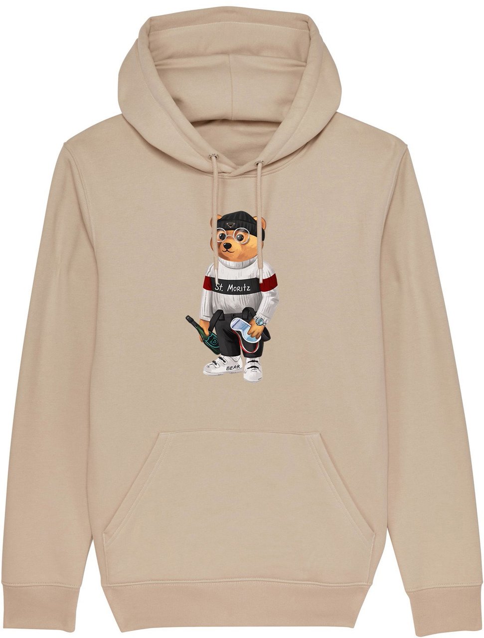 Baron Filou Organic Hoodie Filou LII. Beige