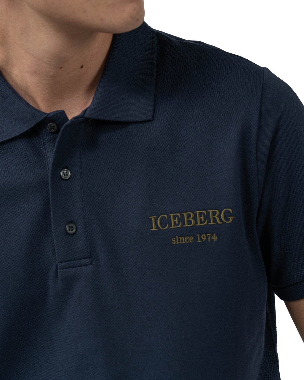 Iceberg Polo T-Shirt Blauw