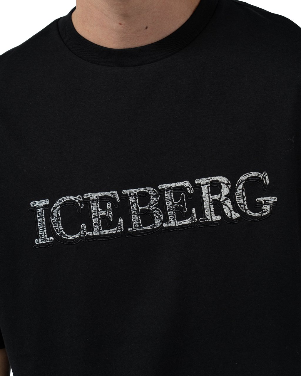 Iceberg T-Shirt Zwart