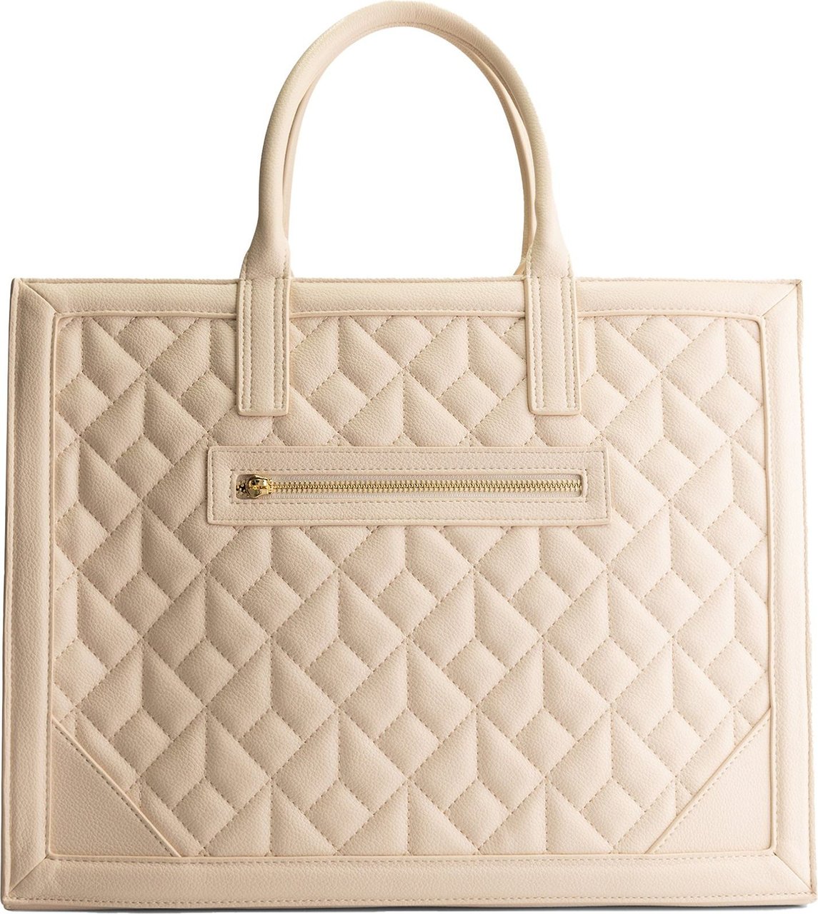 Nikkie Mayda Quilted Shopper Wit
