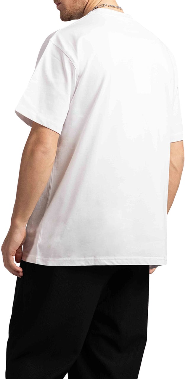 Quotrell Florence T-shirt | White/sand Wit