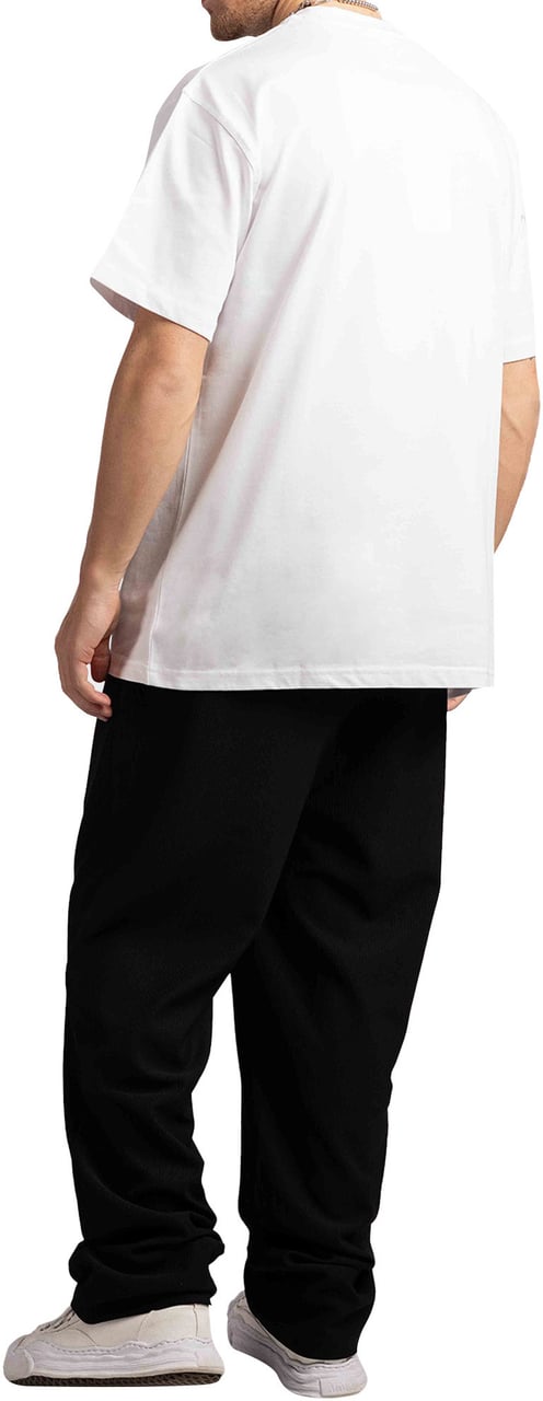 Quotrell Florence T-shirt | White/sand Wit
