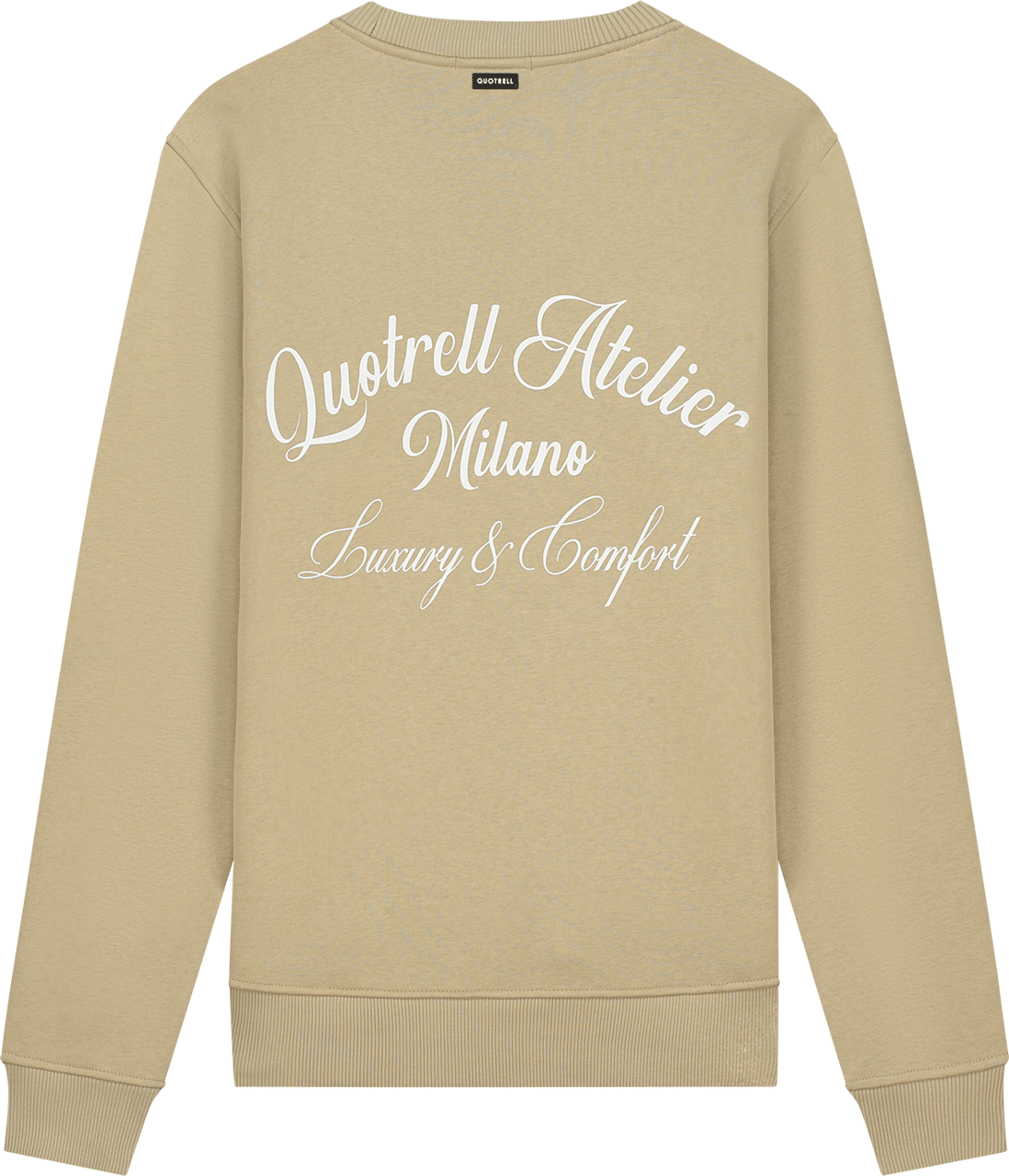 Quotrell Atelier Milano Crewneck | Oat/off White Wit