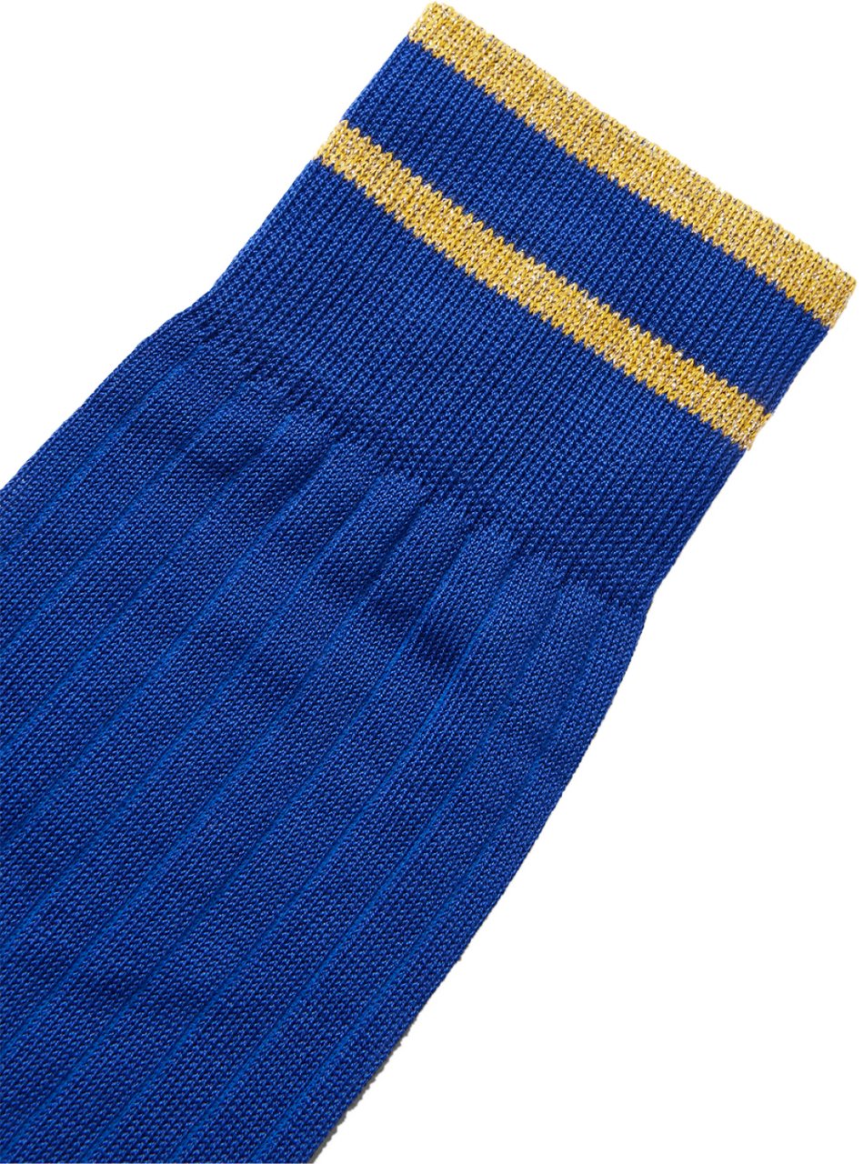 Marni Logo Intarsia Socks Blauw