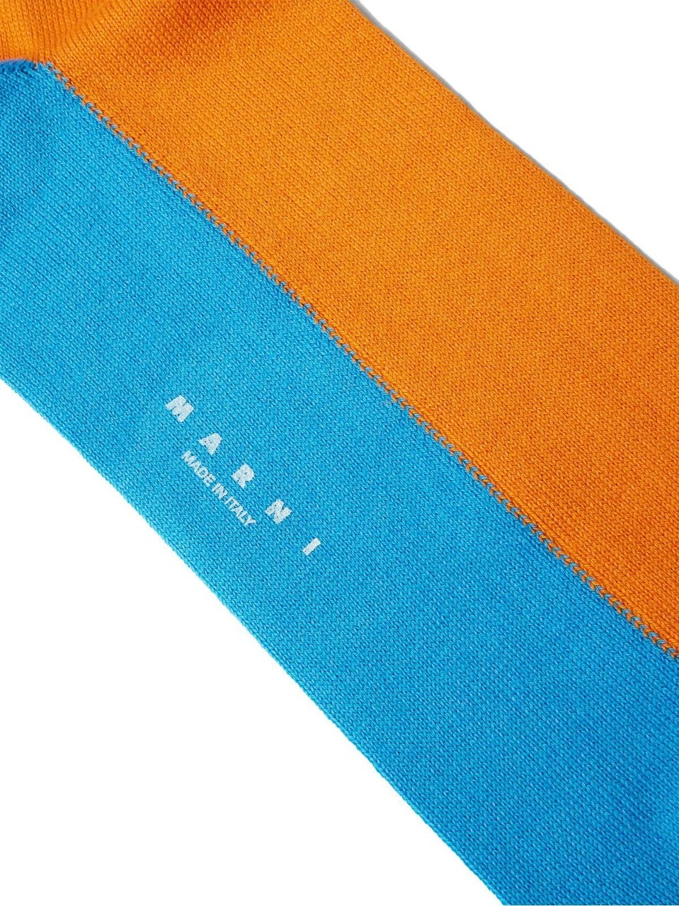 Marni Logo Intarsia Socks Oranje