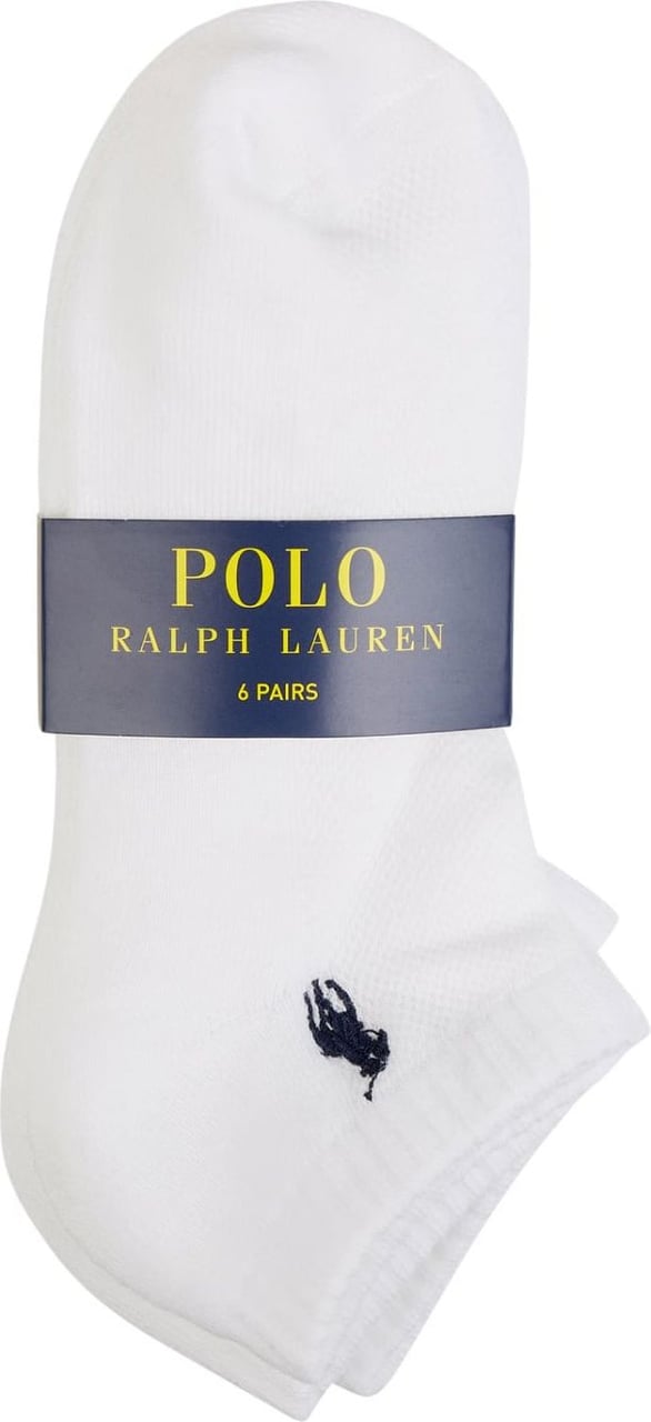 Ralph Lauren 3 Pairs Set Pony Logo Socks Wit