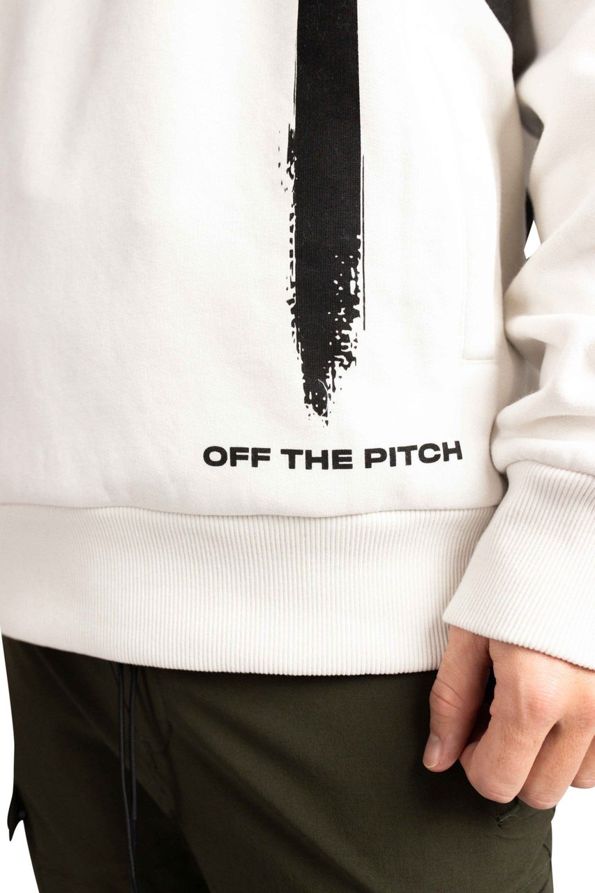 OFF THE PITCH Direction Oversized Hoodie Heren Wit Wit