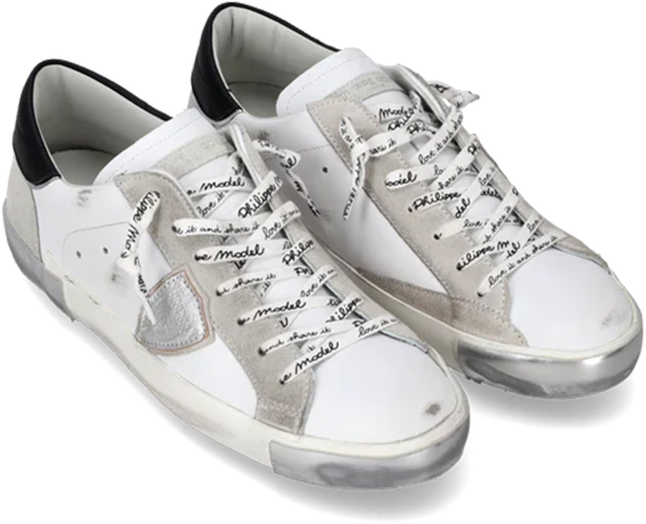Philippe Model Sneakers White Wit