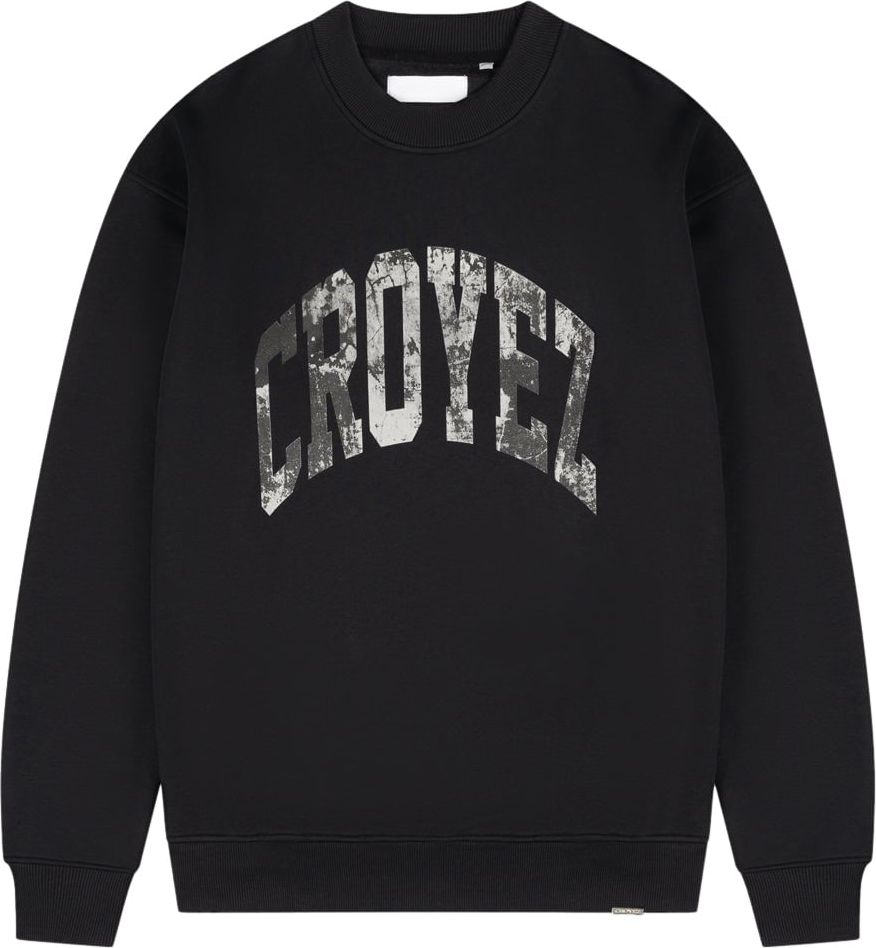 Croyez croyez black oil sweater - black Zwart