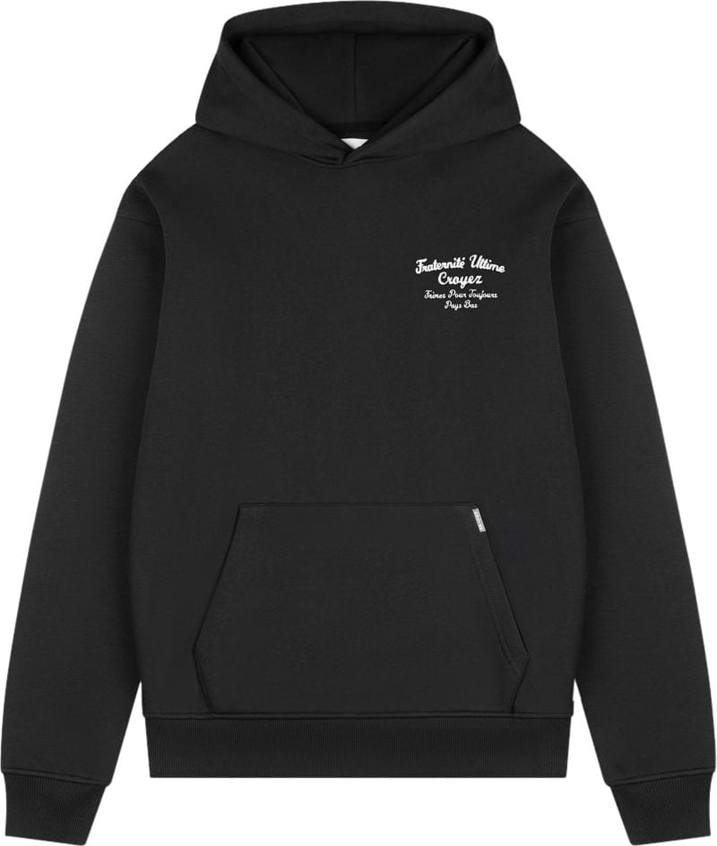 Croyez croyez fraternité hoodie - black Zwart