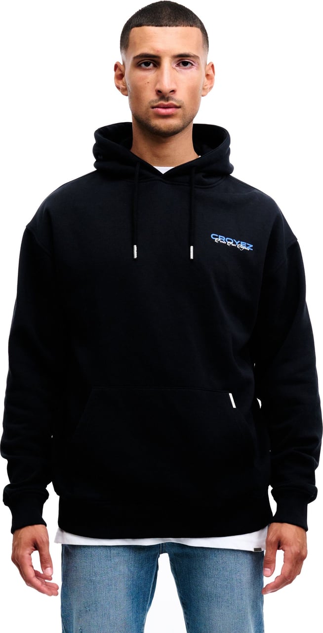 Croyez croyez frères hoodie - black/cobalt Zwart