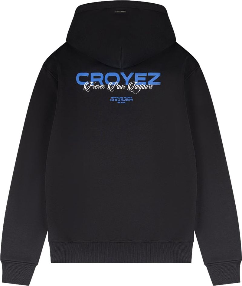 Croyez croyez frères hoodie - black/cobalt Zwart