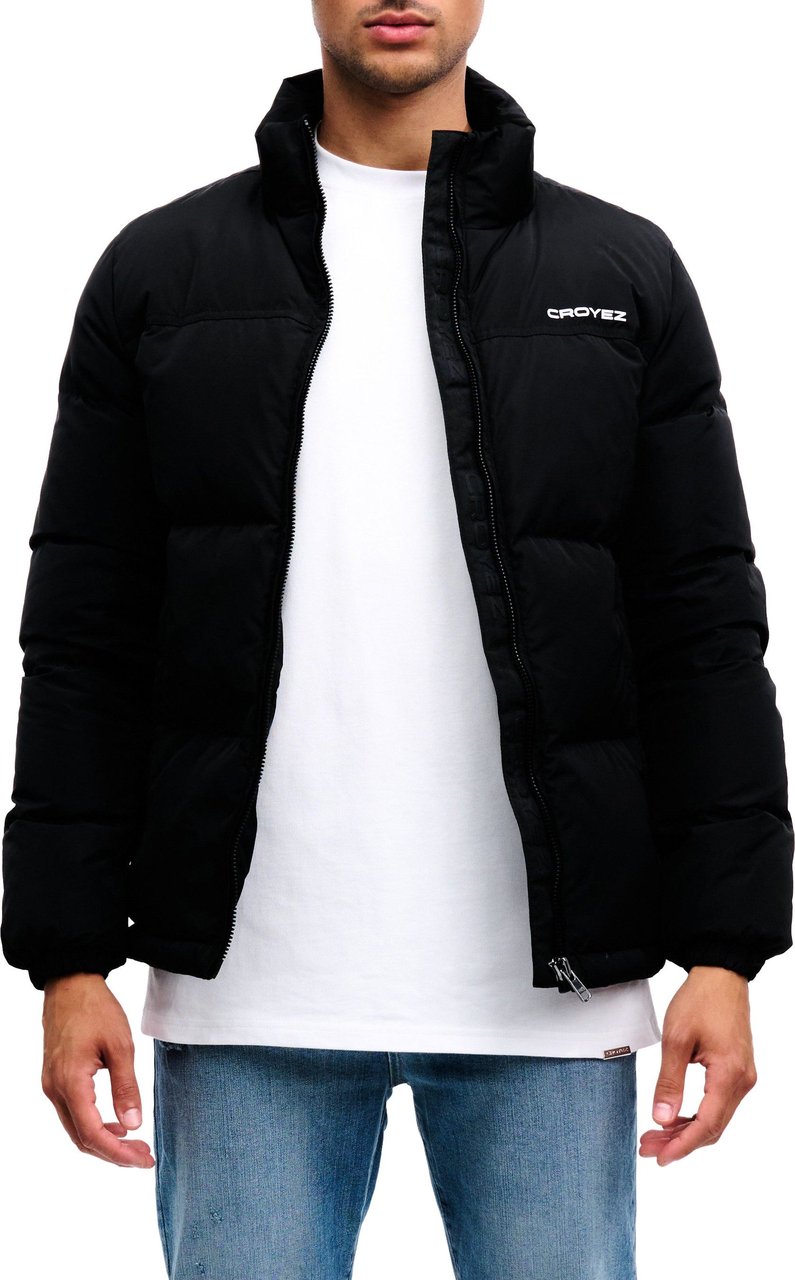 Croyez croyez organetto puffer jacket - black Zwart