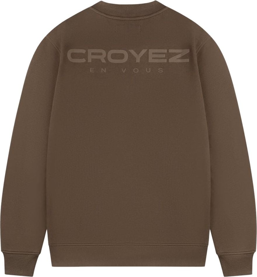 Croyez croyez organetto sweater - brown Bruin