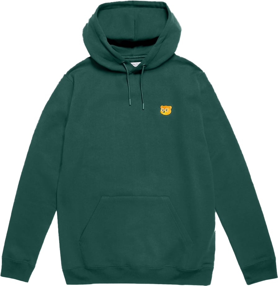 Baron Filou Essential Hoodie Baron Filou - Moss Green Groen