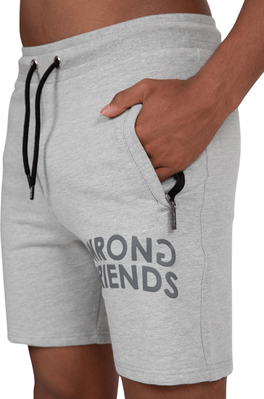 Wrong Friends ORLANDO SHORTS - GREY Grijs