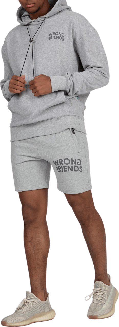 Wrong Friends ORLANDO SHORTS - GREY Grijs