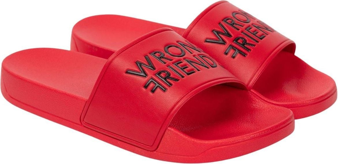 Wrong Friends WRONG FRIENDS SLIDES - RED Rood