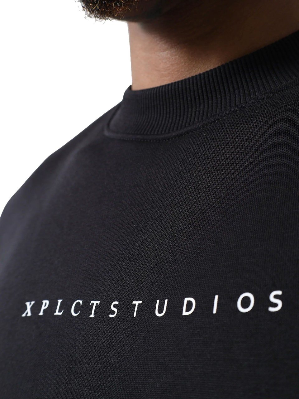 XPLCT Studios Zoom Sweater Heren Zwart Zwart