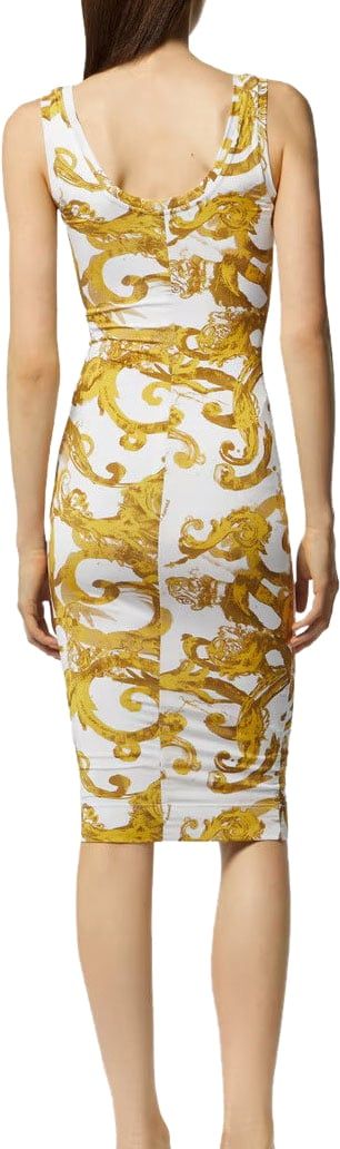 Versace Jeans Couture Versace Couture Dames Jurk Wit 76HAO9B6-JS291/G03 Wit